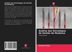 Análise das Estratégias de Gestão da Mudança - Gning, Daouda