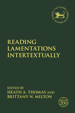 Reading Lamentations Intertextually (eBook, PDF)