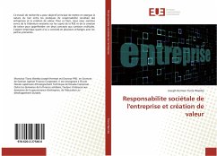 Responsabilite sociétale de l'entreprise et création de valeur - Tiona Wamba, Joseph Herman