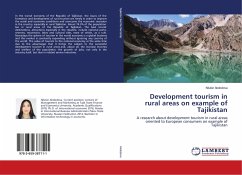 Development tourism in rural areas on example of Tajikistan - Akdodova, Nilufar