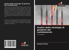 Analisi delle strategie di gestione del cambiamento - Gning, Daouda