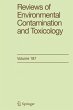 Reviews of Environmental Contamination... - Bild 1