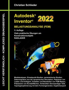 Autodesk Inventor 2022 - Belastungsanalyse (FEM) (eBook, PDF)