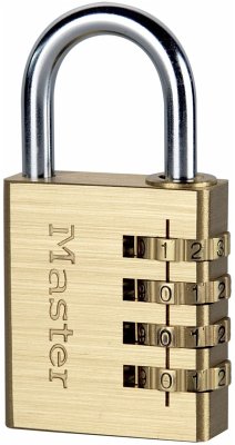 Master Lock Zahlenschloss aus Aluminium 40mm 604EURD