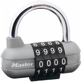 Master Lock Vorhängeschloss mit Zahlenschloss 1520EURD