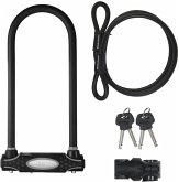 Master Lock Bügelschloss Stahl 13mm mit Halterung 8285EURDPRO