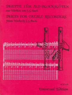 Cover Duette aus Werken von J.S.Bach