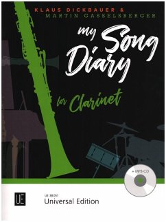 Cover My Song Diary (+MP3-CD) für Klarinette und Klavier