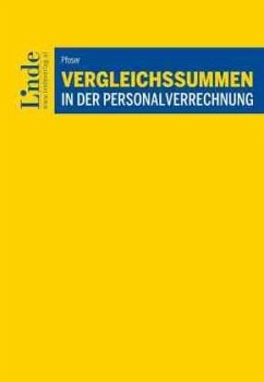 Vergleichssummen in der Personalverrechnung - Pfoser, Stefan