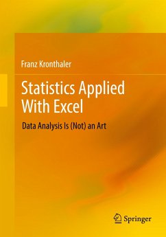 Statistics Applied With Excel - Kronthaler, Franz