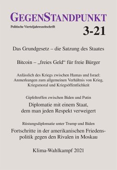 GegenStandpunkt 3-21 (eBook, ePUB)