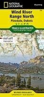 Wind River Range North Map [Pinedale, Dubois] - National Geographic Maps