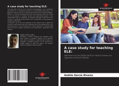 A case study for teaching ELE: - García Álvarez, Andrés