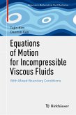 Equations of Motion for Incompressible Viscous Fluids (eBook, PDF)