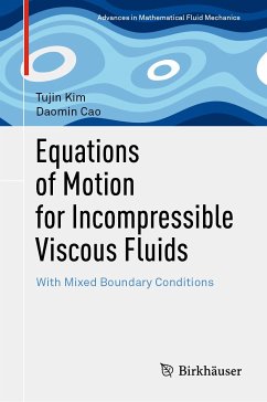 Equations of Motion for Incompressible Viscous Fluids (eBook, PDF) - Kim, Tujin; Cao, Daomin