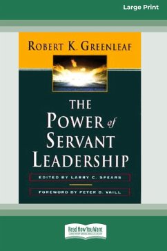 Cover The Power of Servant-Leadership [Standard Large Print 16 Pt Edition]