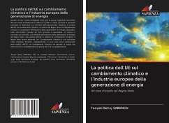 La politica dell'UE sul cambiamento climatico e l'industria europea della generazione di energia - SABUNCU, Tanyeli Behiç