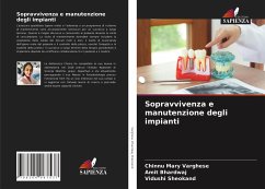 Sopravvivenza e manutenzione degli impianti - Varghese, Chinnu Mary;Bhardwaj, Amit;Sheokand, Vidushi