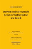 Internationales Privatrecht zwischen Wertneutralität und Politik (eBook, PDF)