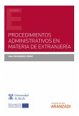 Procedimientos administrativos en materia de extranjería (eBook, ePUB)