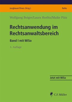 Rechtsanwendung im Rechtsanwaltsbereich - Boiger, Wolfgang;Hoffmann, Laura;Pütz, Maike