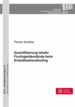 Quantifizierung lokaler Foulingwiderstände beim Kristallisationsfouling - Schlüter, Florian
