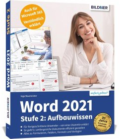 Word 2021 - Stufe 2: Aufbauwissen - Baumeister, Inge