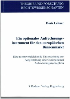 Cover Ein optionales Aufrechnungsinstrument für den europäischen Binnenmarkt