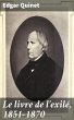 Le livre de l'exilé, 1851-1870 (eBook,... - Bild 1