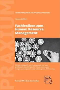 Fachlexikon zum Human Resource Management - Galliker, Verena