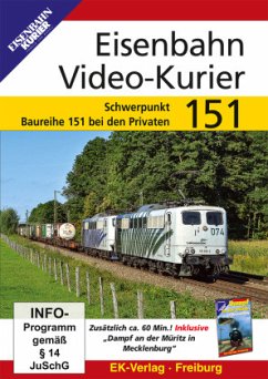 Eisenbahn Video-Kurier 151, DVD-Video