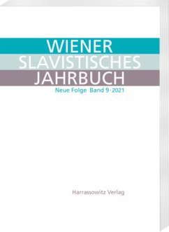 Wiener Slavistisches Jahrbuch. Neue Folge 9, 2021
