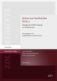 Syntax aus Saarbrücker Sicht 4 (eBook, PDF)