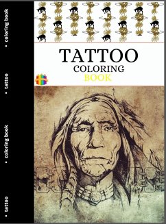 Tattoo Coloring Book: Relaxing Tattoo Designs for Boys and Girls of all Ages. - Rosch, Melamie