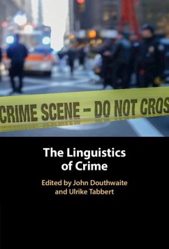 Cover The Linguistics of Crime
