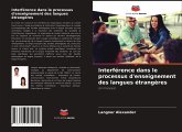 Interférence dans le processus d'enseignement des langues étrangères