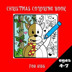 Christmas coloring book for kids ages 4-7 - Bana¿, Dagna