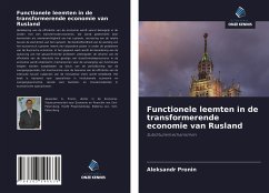 Functionele leemten in de transformerende economie van Rusland - Pronin, Aleksandr