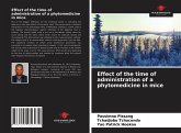 Effect of the time of administration of a phytomedicine in mice
