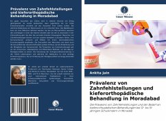 Cover Prävalenz von Zahnfehlstellungen und kieferorthopädische Behandlung in Moradabad