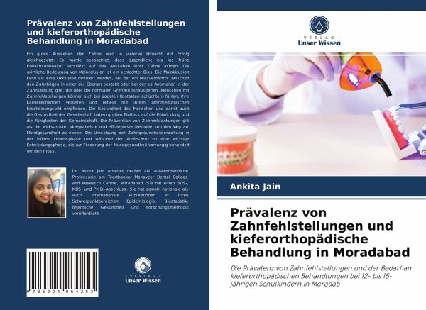 Prävalenz von Zahnfehlstellungen und kieferorthopädische Behandlung in Moradabad Prävalenz von Zahnfehlstellungen und kieferorthopädische Behandlung in Moradabad