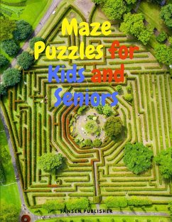 Maze Puzzles for Kids and Seniors - Tansen Publisher