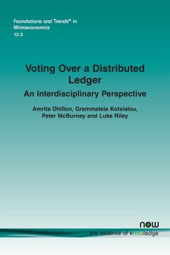 Voting Over a Distributed Ledger
