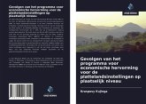 Gevolgen van het programma voor economische hervorming voor de plattelandsinstellingen op plaatselijk niveau