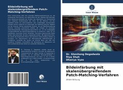 Cover Bildeinfärbung mit skalenübergreifendem Patch-Matching-Verfahren
