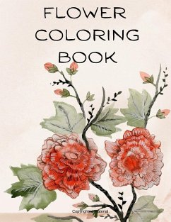 FLOWER COLORING BOOK - Ward, Adele