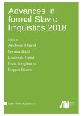 Advances in formal Slavic linguistics 2018 Advances in formal Slavic linguistics 2018