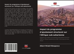 Impact du programme d'ajustement structurel sur l'Afrique sub-saharienne - Ninepence, Albert Mcbell