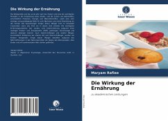 Die Wirkung der Ernährung - Rafiee, Maryam