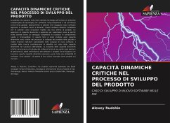 CAPACITÀ DINAMICHE CRITICHE NEL PROCESSO DI SVILUPPO DEL PRODOTTO - Rudshin, Alexey